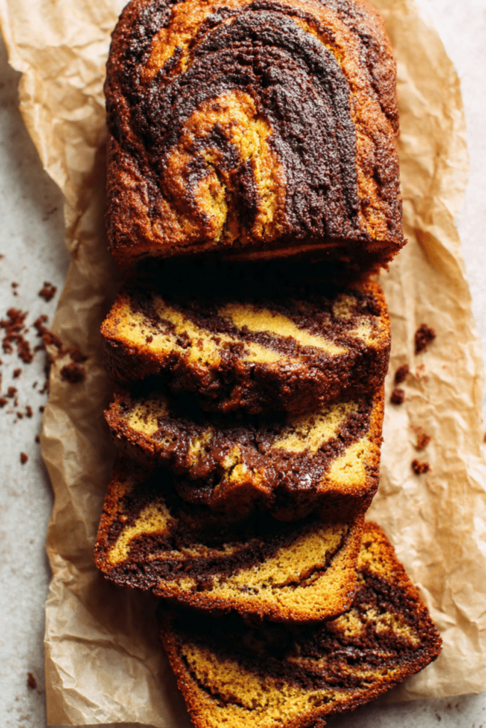 Chocolate Swirl Pumpkin Bread
