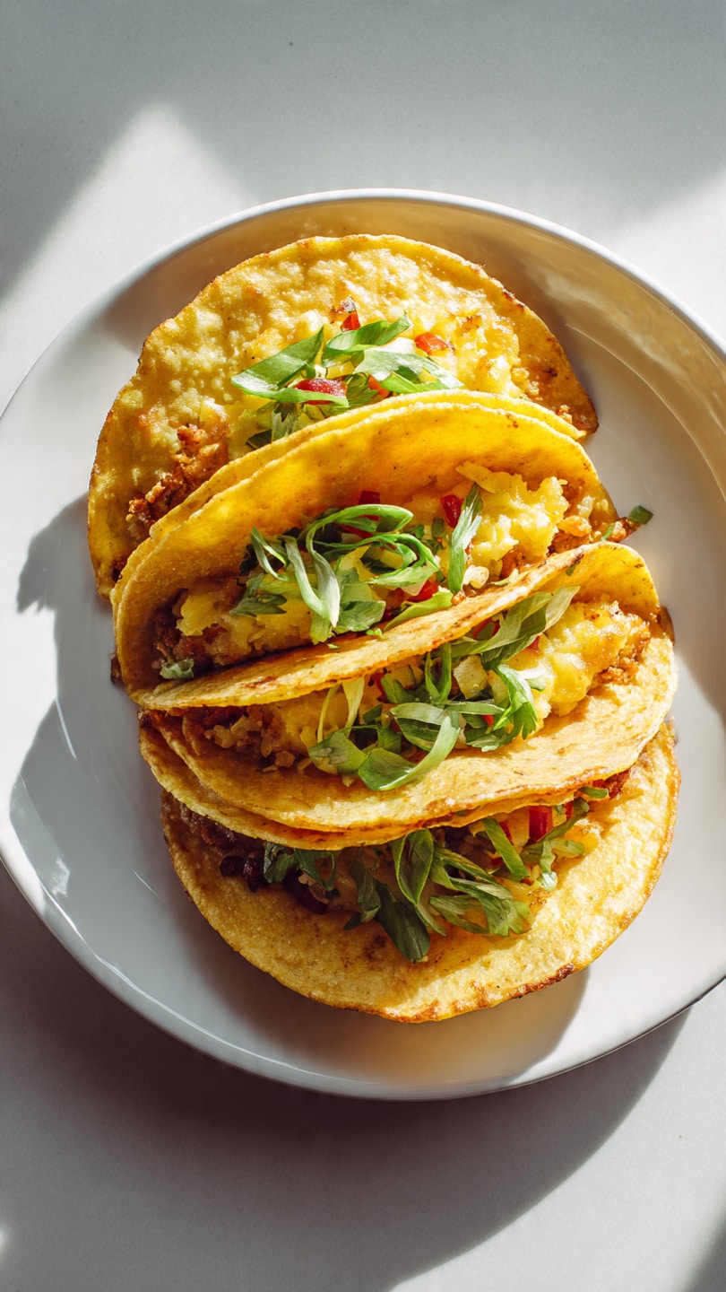 Crispy Mashed Potato Tacos