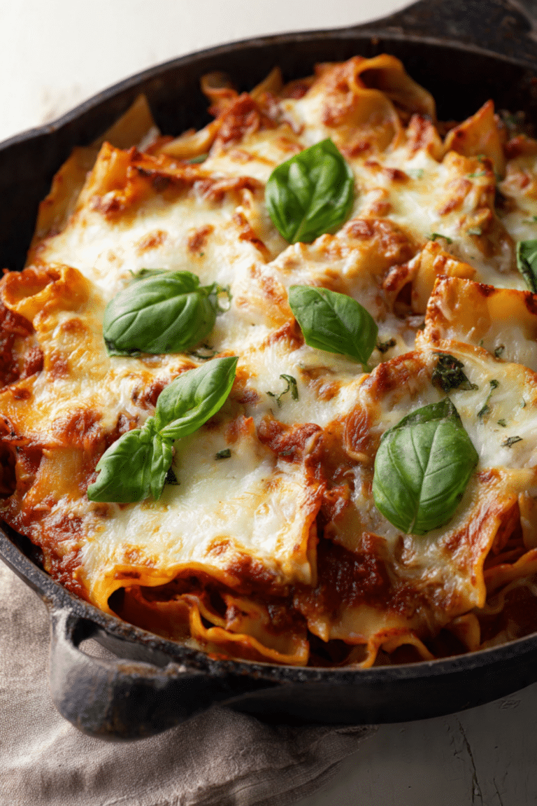 Lazy Lasagna Skillet