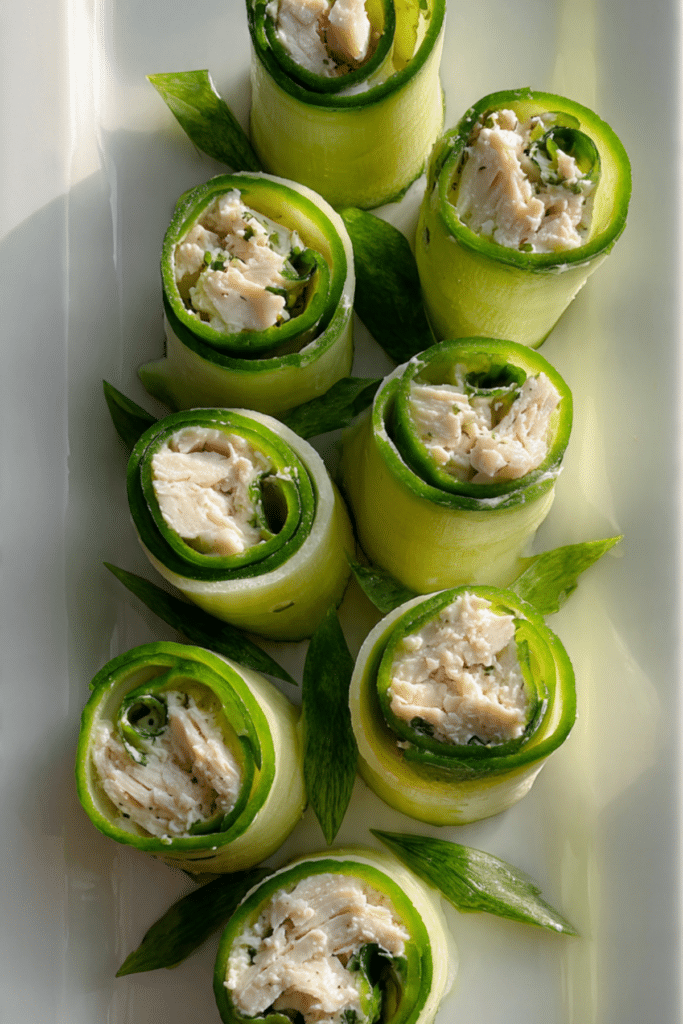 Chicken Cucumber Roll