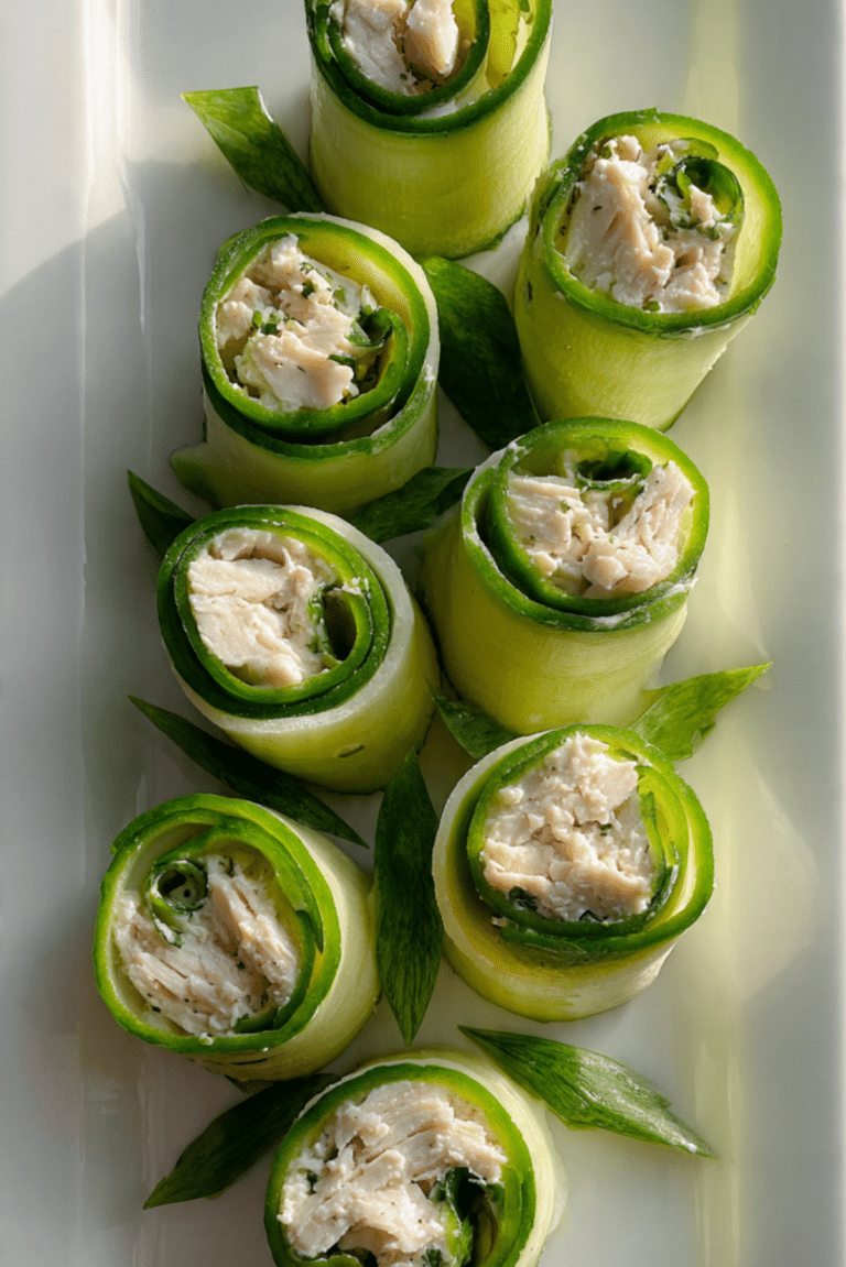 Chicken Cucumber Roll