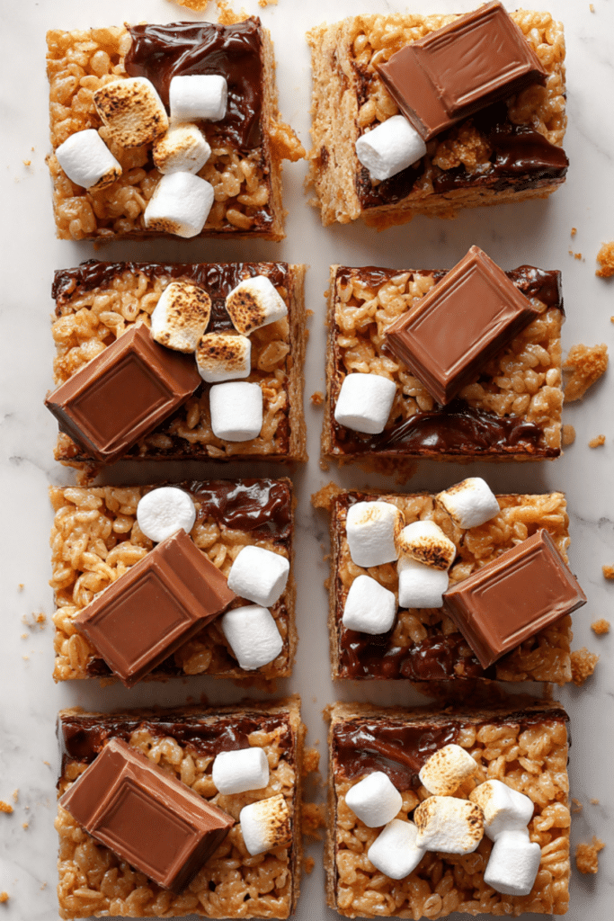S'mores Rice Krispie Treats