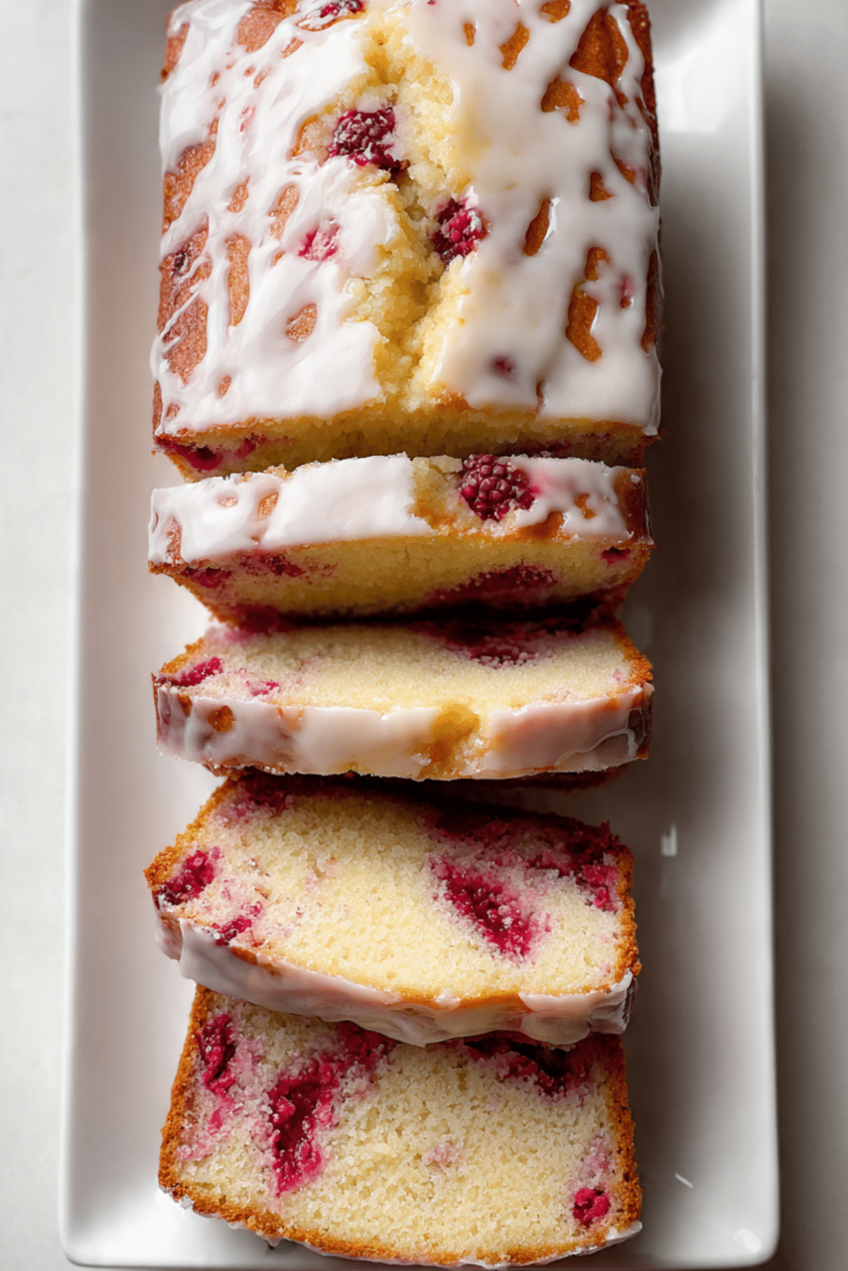 White Chocolate Raspberry Loaf