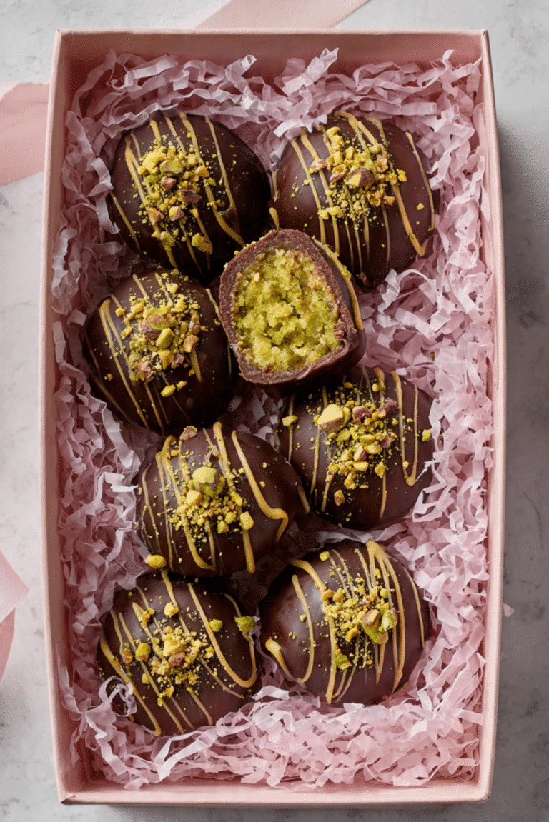Dubai Chocolate Stuffed Concha