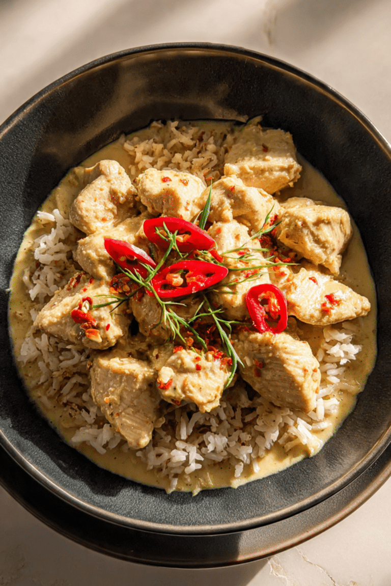 Ginger Coconut Chicken