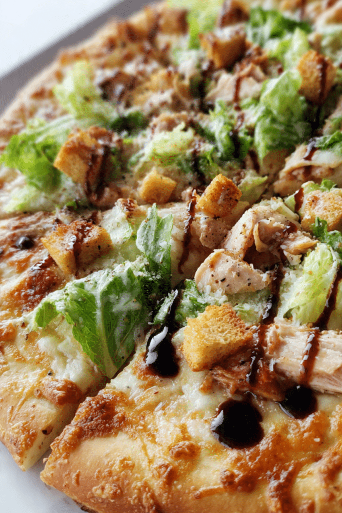 Chicken Caesar Pizza