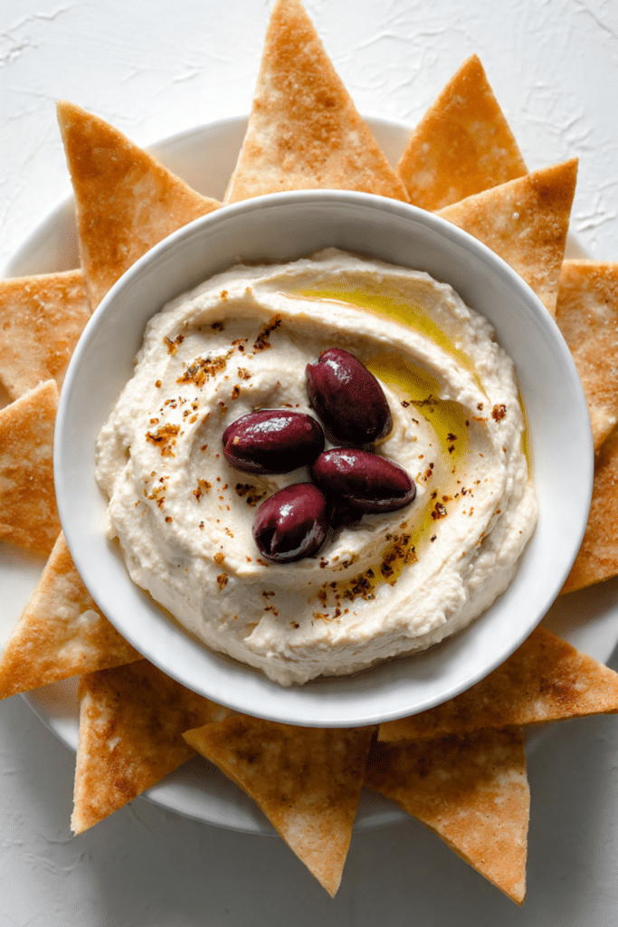 CREAMY KALAMATA OLIVE DIP