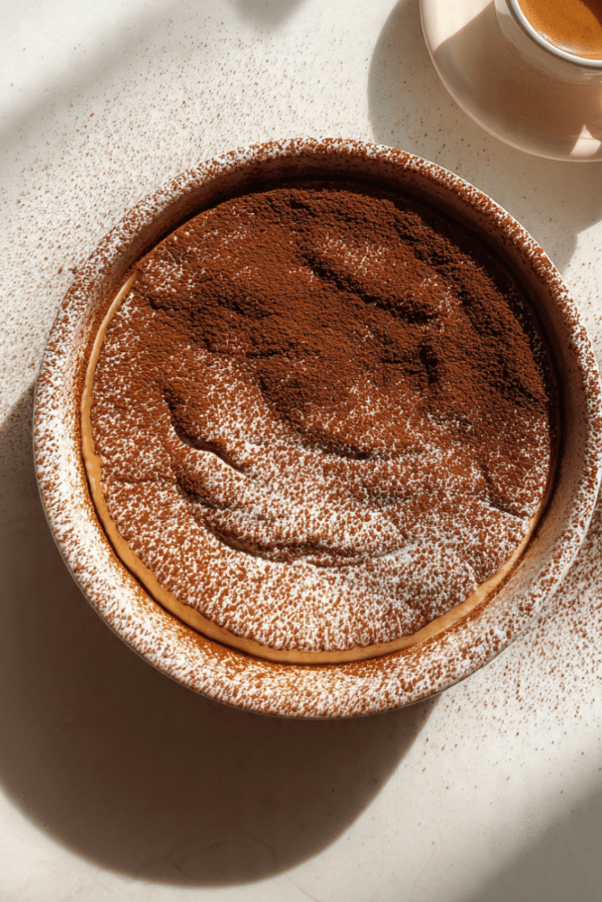 Japanese Cheesecake with Espresso Shot