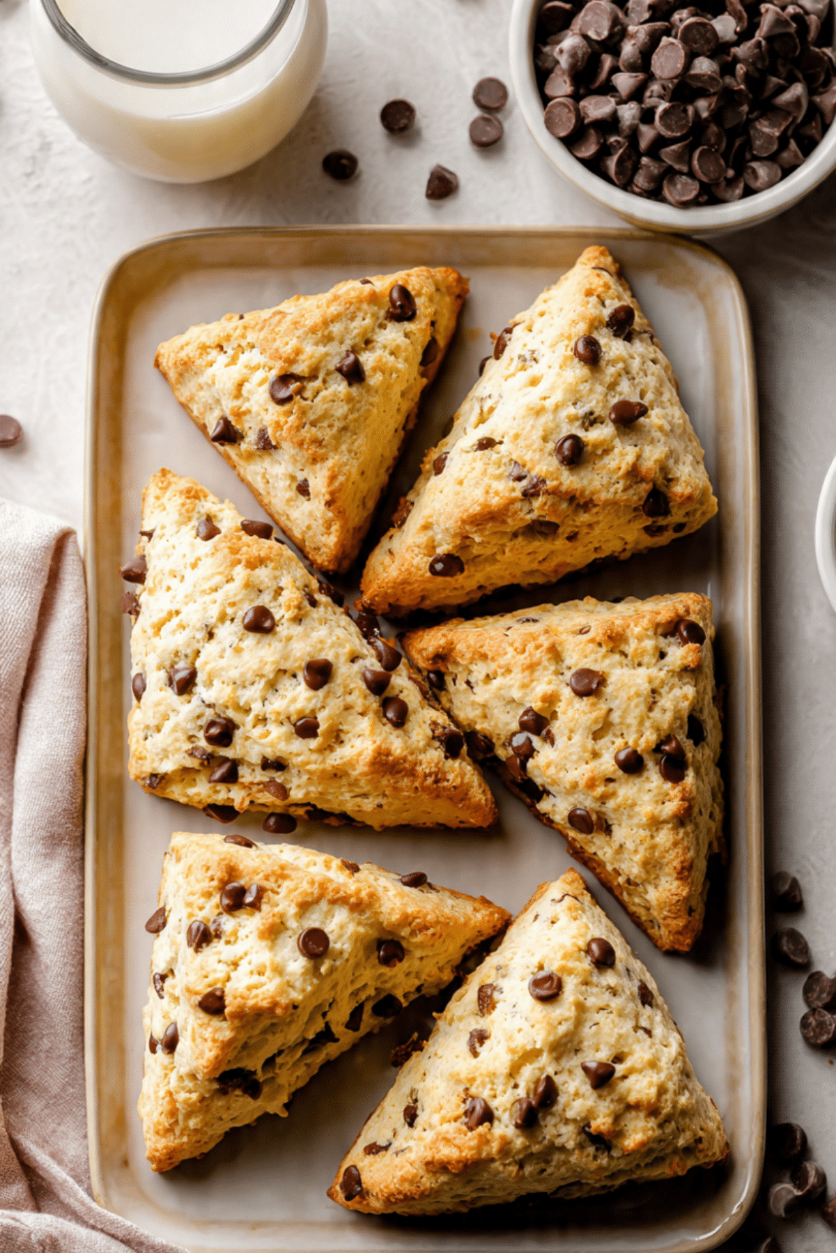 Chocolate Chip Scones