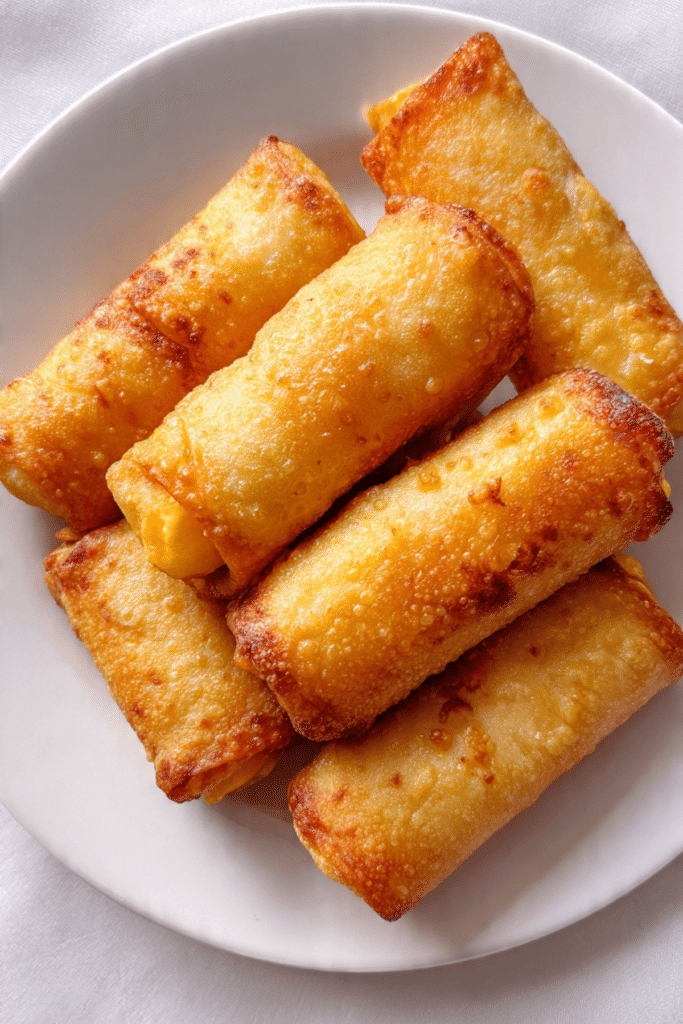 Mini Crispy Potato Egg Cheese Roll