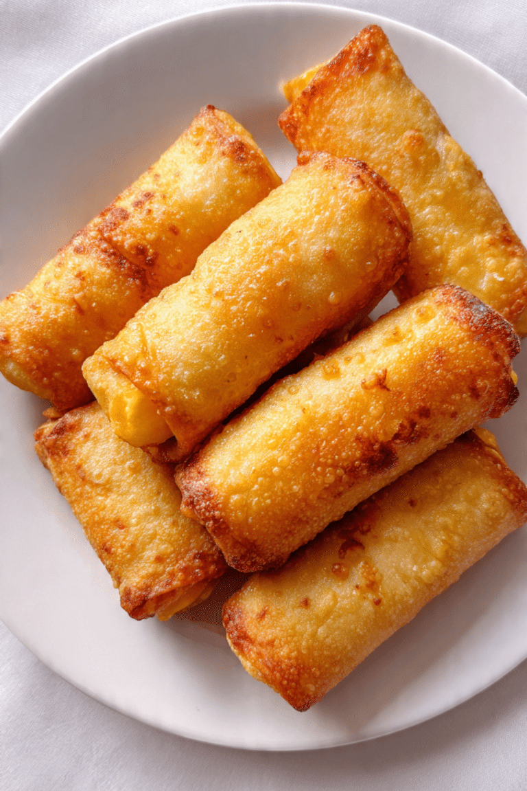 Mini Crispy Potato Egg Cheese Roll