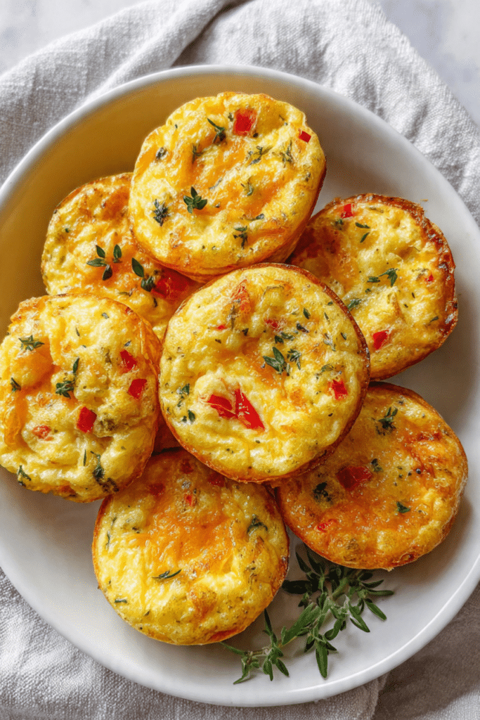 Cheddar Egg Bites