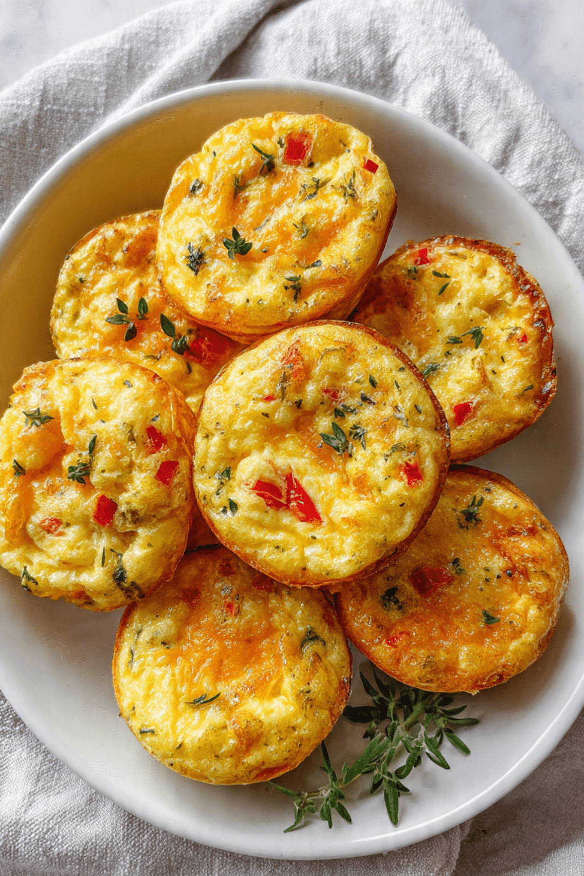 Cheddar Egg Bites