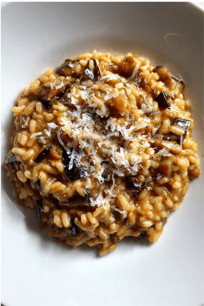 Eggplant Risotto