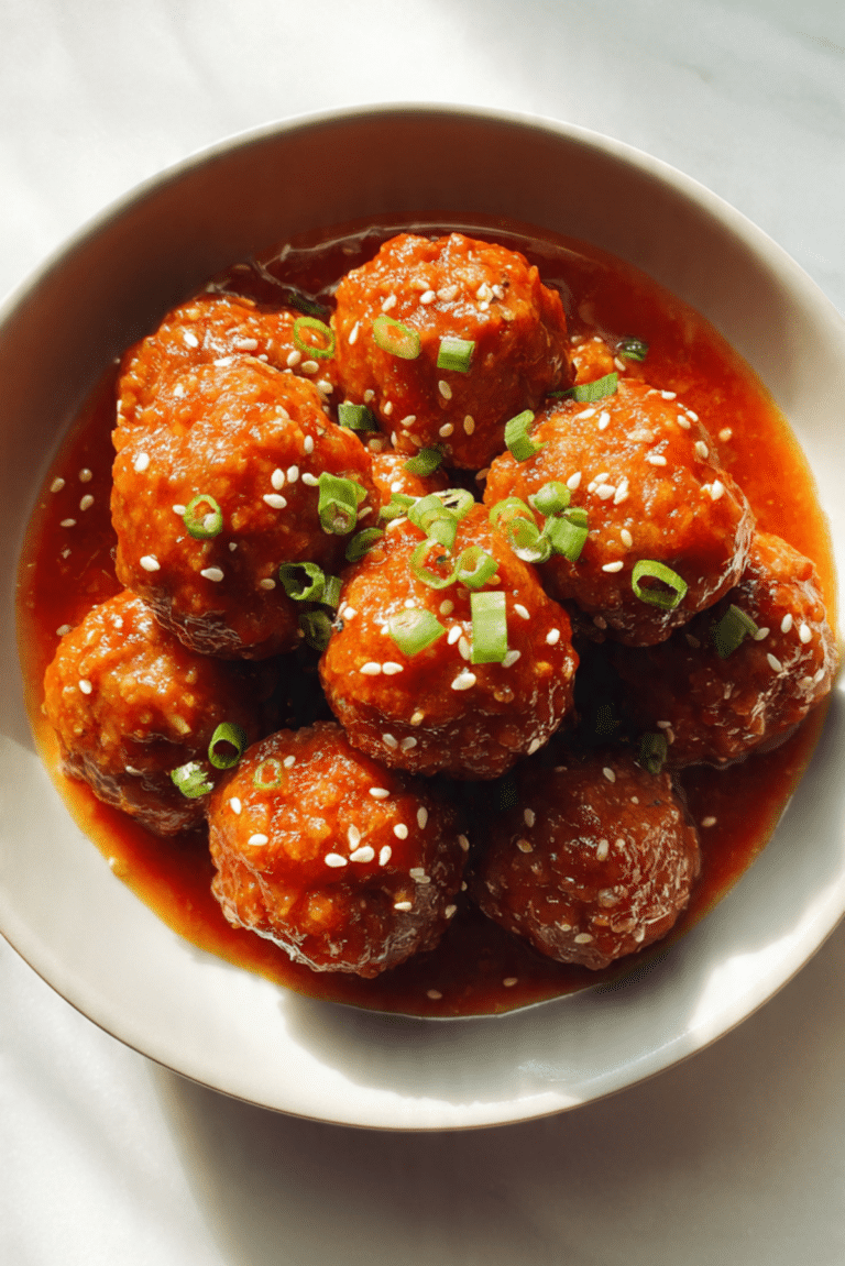 Firecracker Meatballs