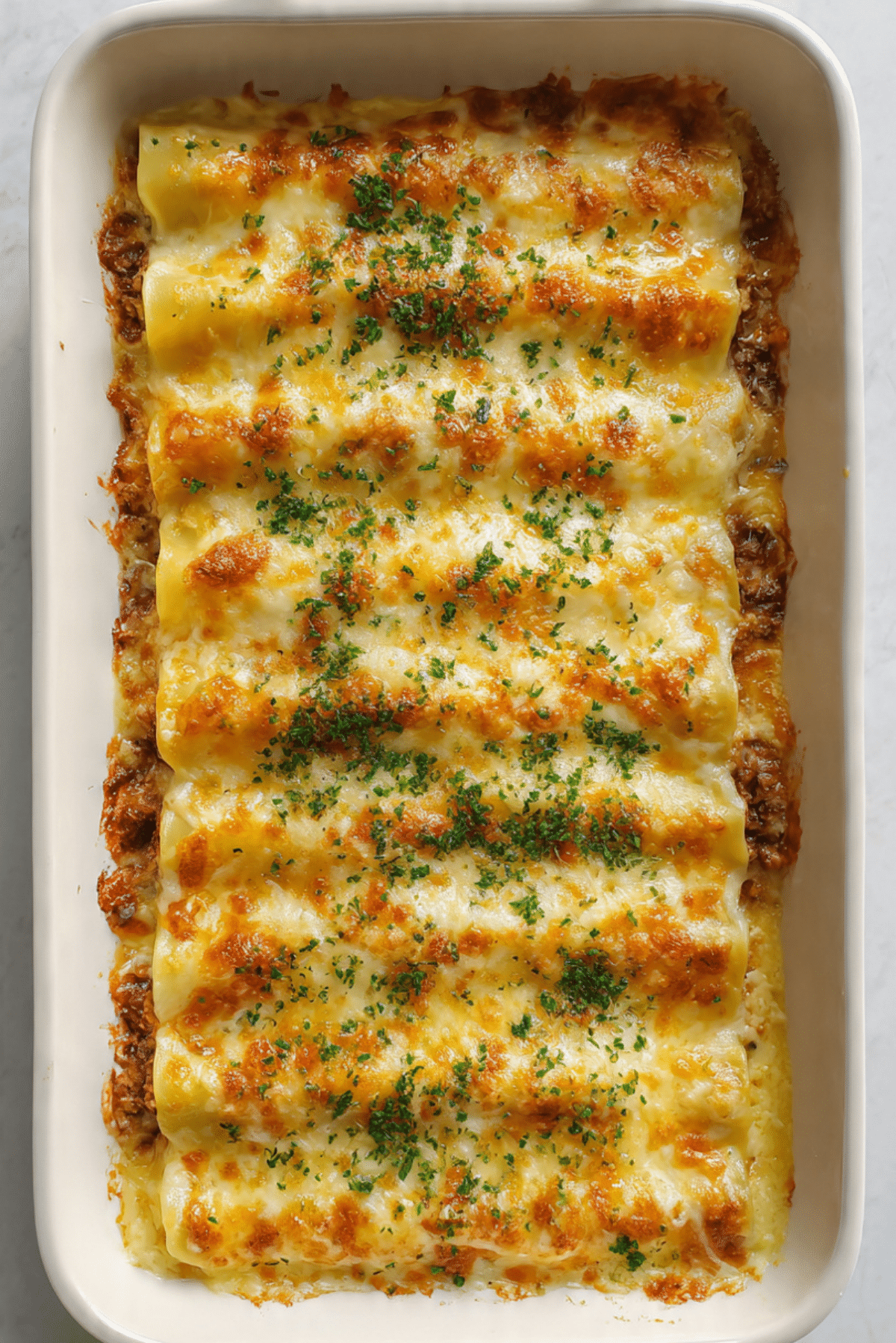 Meat Stuffed Cannelloni